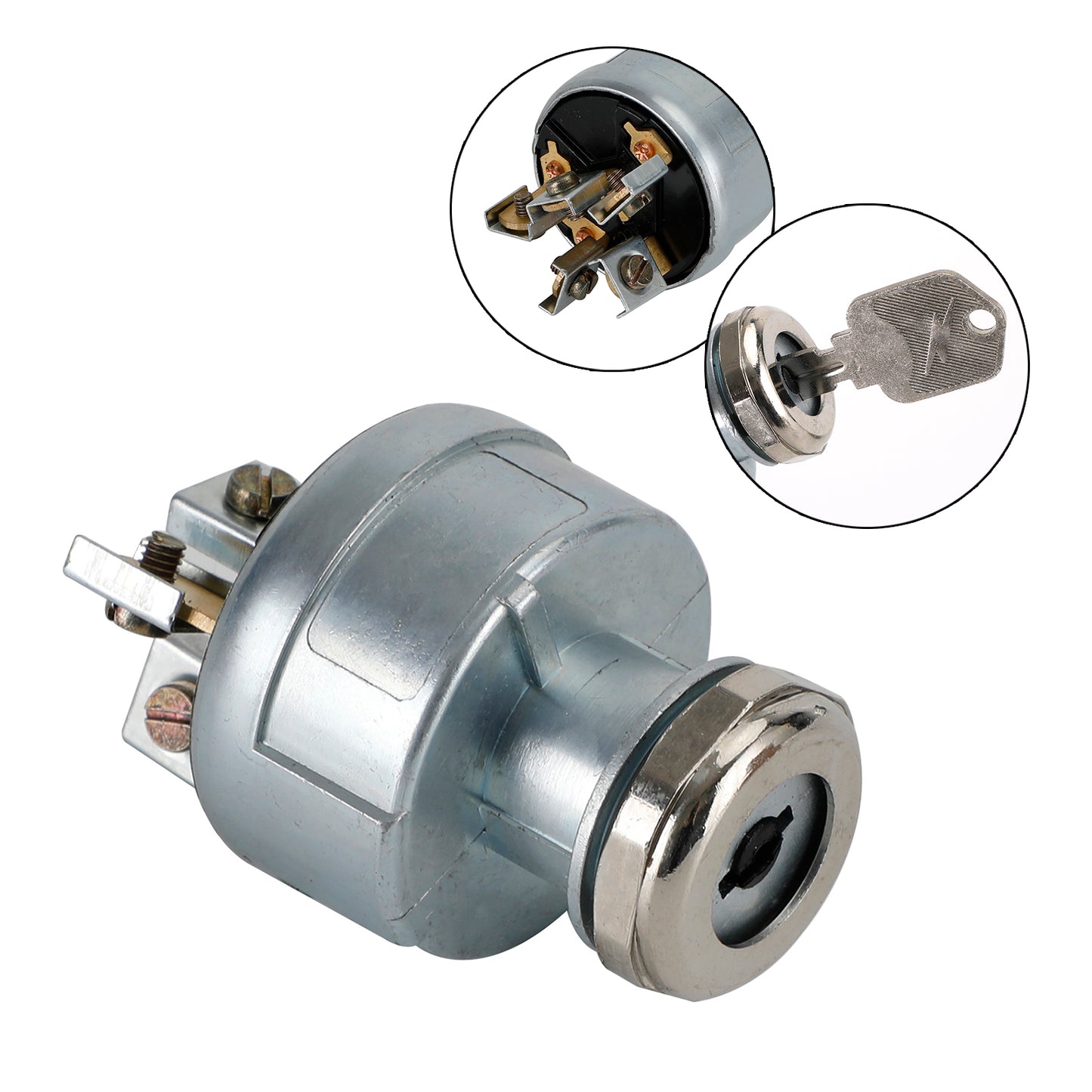 Ignition Switch For Clark Forklift 1723186 2339413 272041 7004210 With 2Keys (Copy)