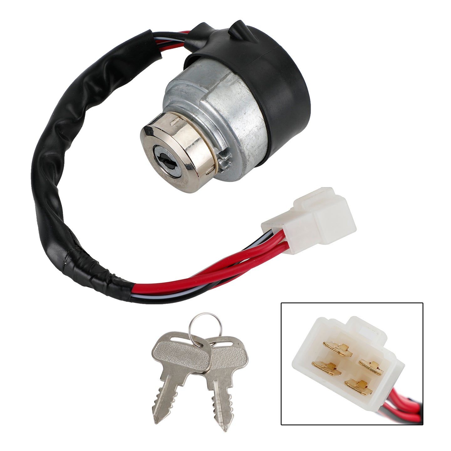 Kubota M4900 M5700 M6800 M8200 Ignition Switch W/2 Keys Fits 52200-41212