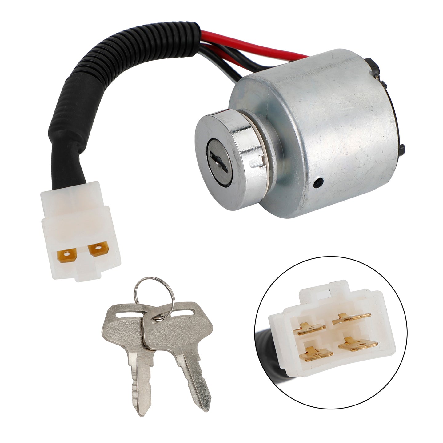 Ignition Switch 66101-55200 For Kubota BX1800 G1900 G2000 G2160 ZD18 ZD21 ZD28