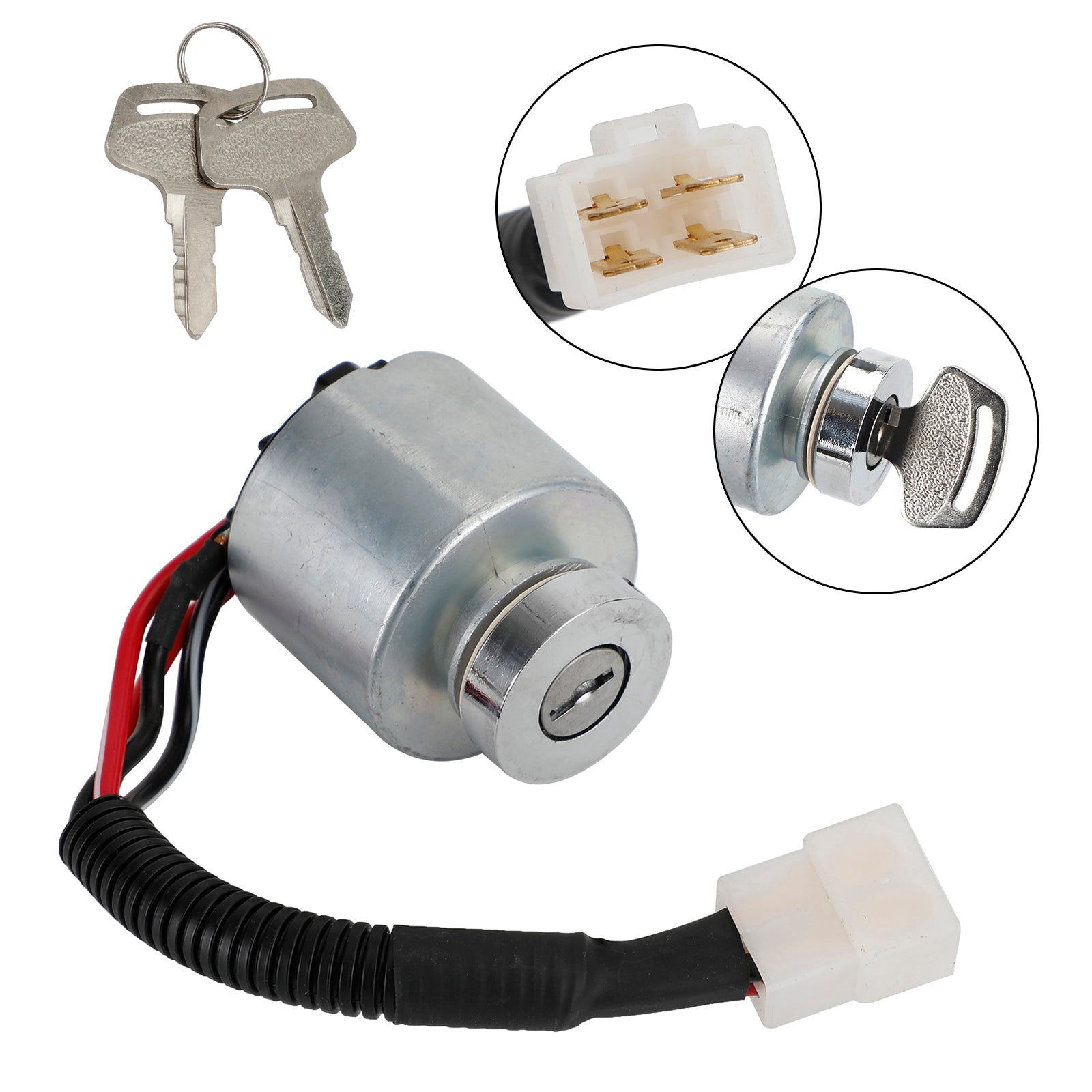 Ignition Switch 66101-55200 For Kubota BX1800 G1900 G2000 G2160 ZD18 ZD21 ZD28