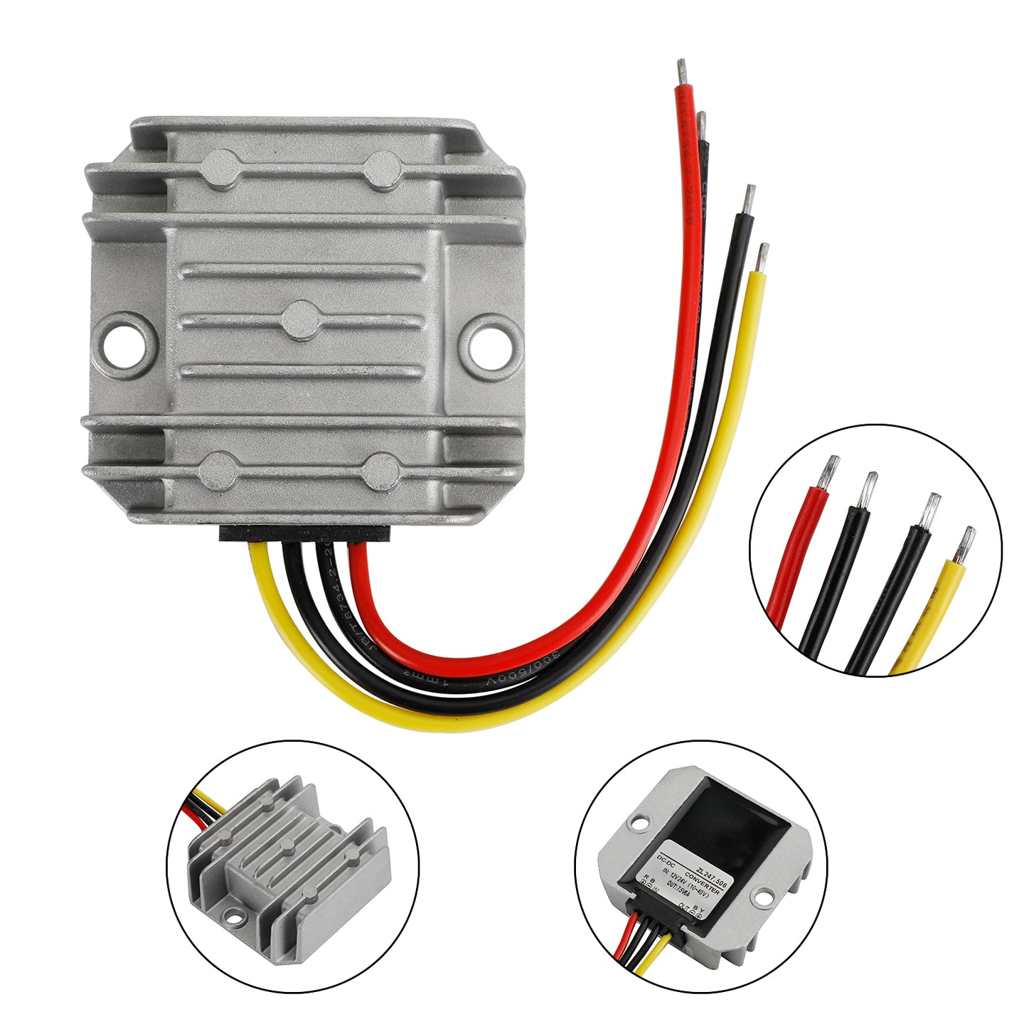 DC Voltage Regulator Buck Converter DC 12/24V To 7.5V 6A 45W Step Down Reducer