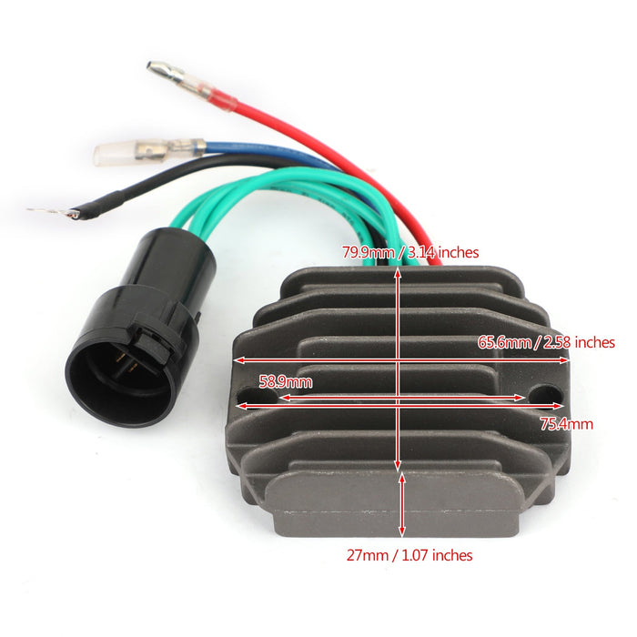 Voltage Regulator Rectifier Fit For Yamaha T60 TLR 2003-2004 T50 TLR 2001-2004 F50 1995-2007 F40 TLR 1999