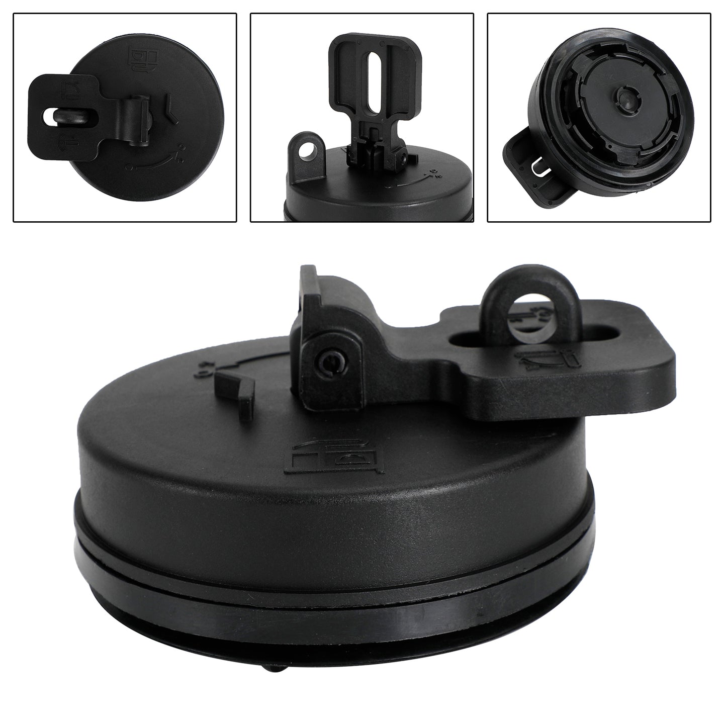 Locking Fuel Cap AT323462 – Compatible with John Deere, Hitachi & Volvo Excavators