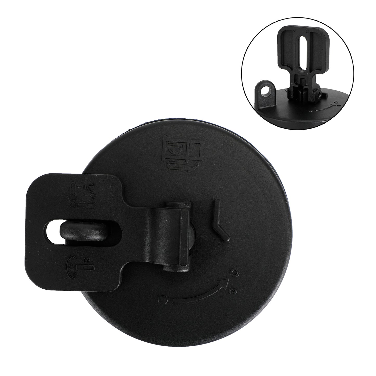 Fits For John Deere Hitachi Volvo Excavator Locking Fuel Cap AT323462 Excavator