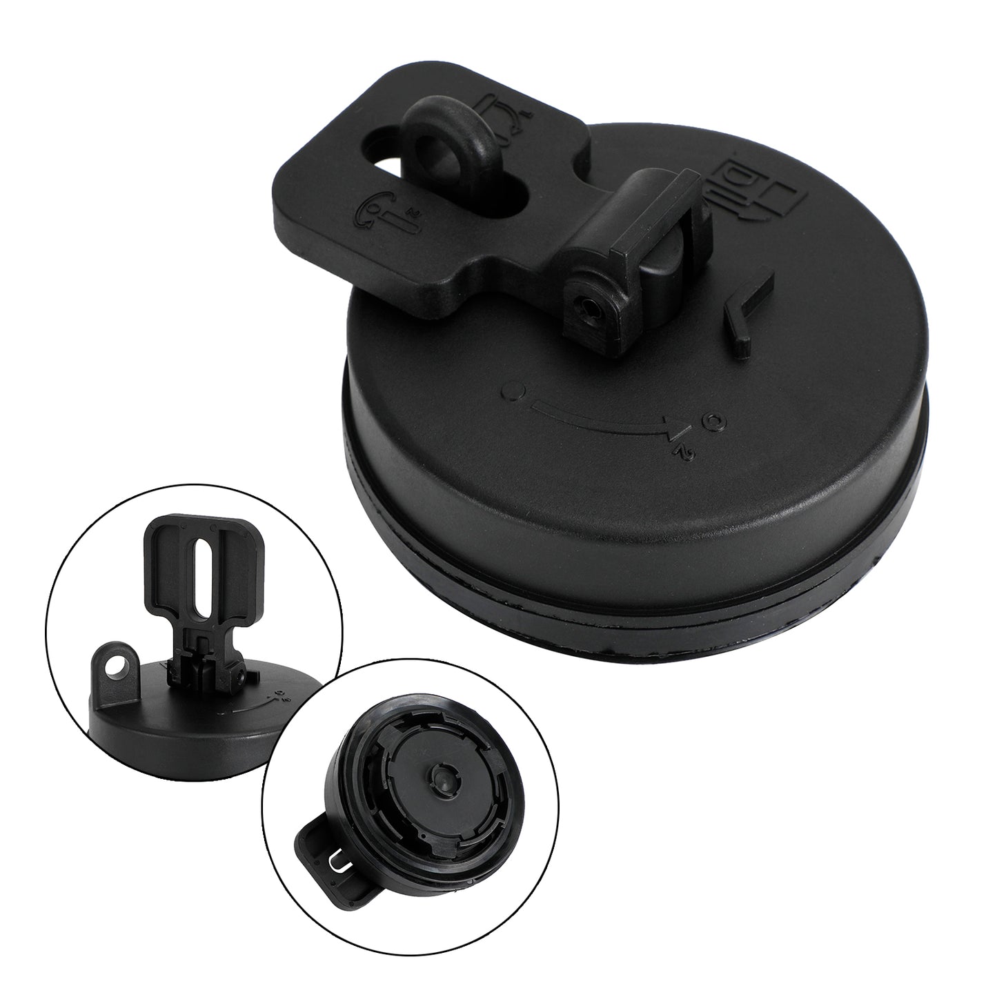 Fits For John Deere Hitachi Volvo Excavator Locking Fuel Cap AT323462 Excavator