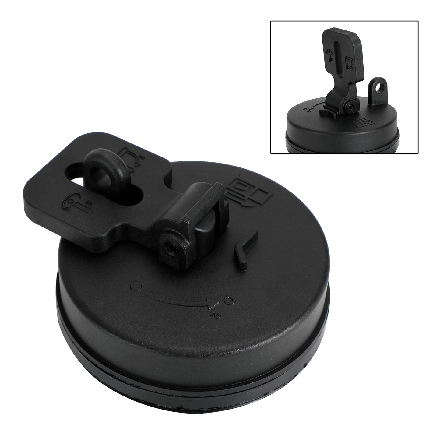 Fits For John Deere Hitachi Volvo Excavator Locking Fuel Cap AT323462 Excavator