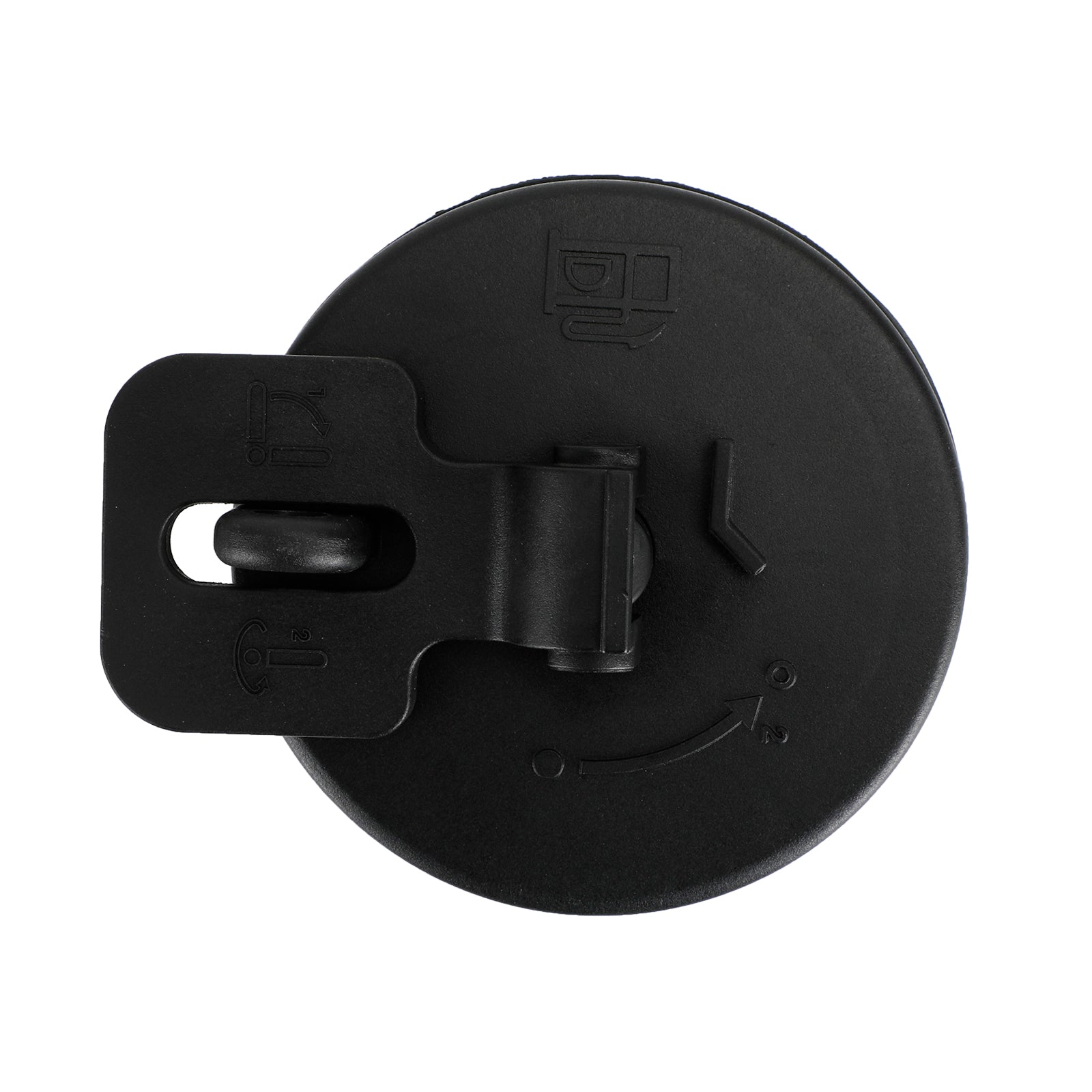 Locking Fuel Cap for John Deere, Hitachi & Volvo Excavators, Replaces AT323462 & 43843622