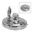 Fuel Tank Cap For Komatsu 20U-04-21361 Excavator PC40MR-1 PC50UU-2 PC75UU-3