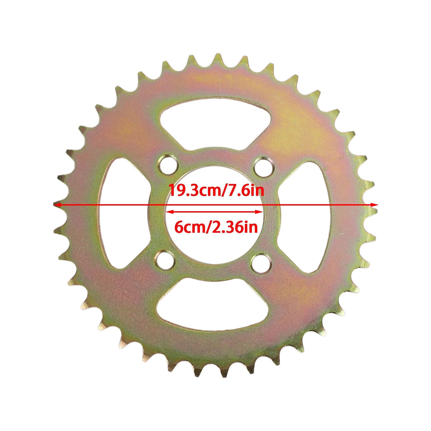 44.8 inch ATV Quad Go Kart Rear Live Axle Kit Sprocket Brake Hub