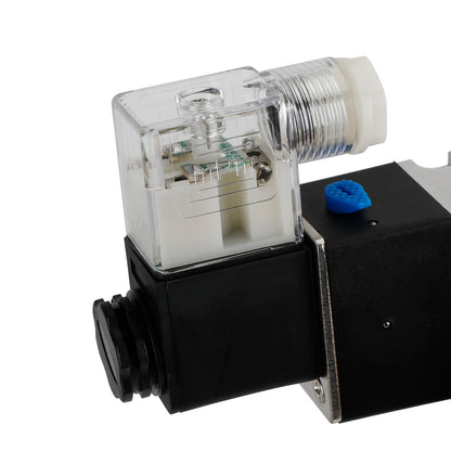 Pneumatic Electric Solenoid Air Valve 4V310-10 2 Position 5 Way PT 3/8", DC 24V