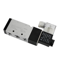 Pneumatic Electric Solenoid Air Valve 4V310-10 2 Position 5 Way PT 3/8", DC 24V