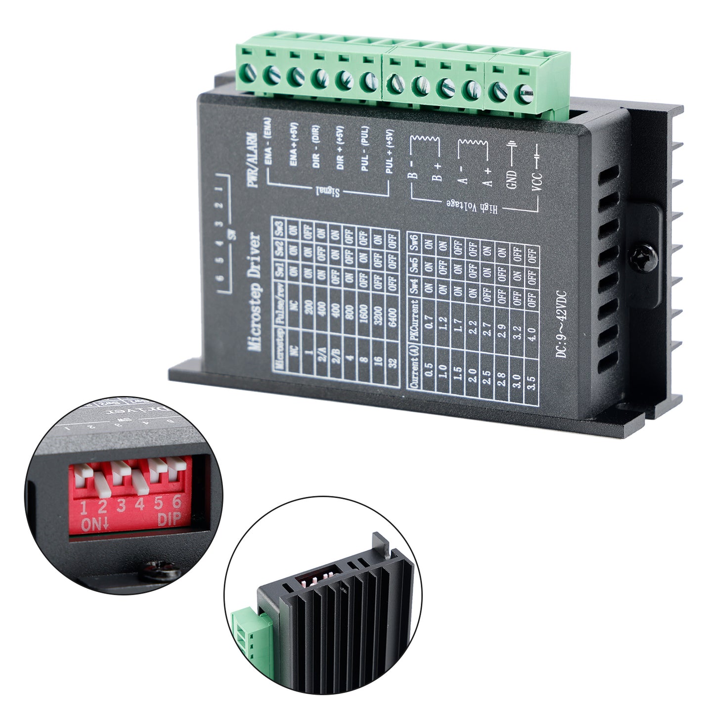 Stepper Motor Driver TB6600 4A DC9-40V For Nema 17 Nema 23 42/57/86 Motor