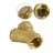 1/2" NPT Brass Y-Strainer Filter Valve, 232 PSI for Water, Gas & Oil Lines