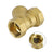 1/2" NPT Brass Y-Strainer Filter Valve, 232 PSI for Water, Gas & Oil Lines