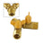 3 Way Shut off Ball Valve 1/2" Hose Barb Y Shaped Valve 2 Switch Brass Fitting