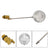 1/2"-1"Male Thread Float Ball Valve Floating Ball Stainless Steel Water Sensor, 1/2"