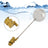 1/2"-1"Male Thread Float Ball Valve Floating Ball Stainless Steel Water Sensor, 1/2"