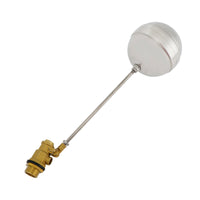 1/2"-1"Male Thread Float Ball Valve Floating Ball Stainless Steel Water Sensor, 1/2"