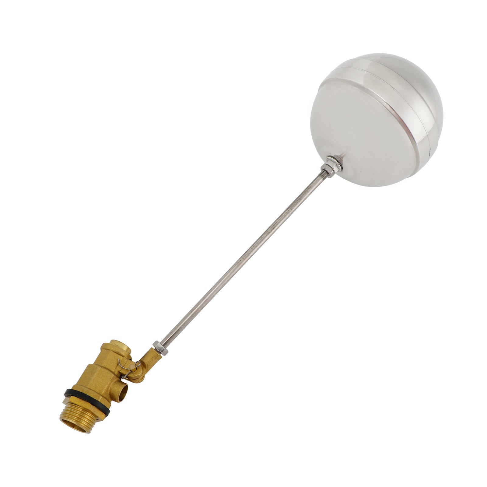 1/2"-1"Male Thread Float Ball Valve Floating Ball Stainless Steel Water Sensor, 1/2"