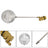 1/2"-1"Male Thread Float Ball Valve Floating Ball Stainless Steel Water Sensor, 3/4"