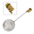 1/2"-1"Male Thread Float Ball Valve Floating Ball Stainless Steel Water Sensor, 3/4"