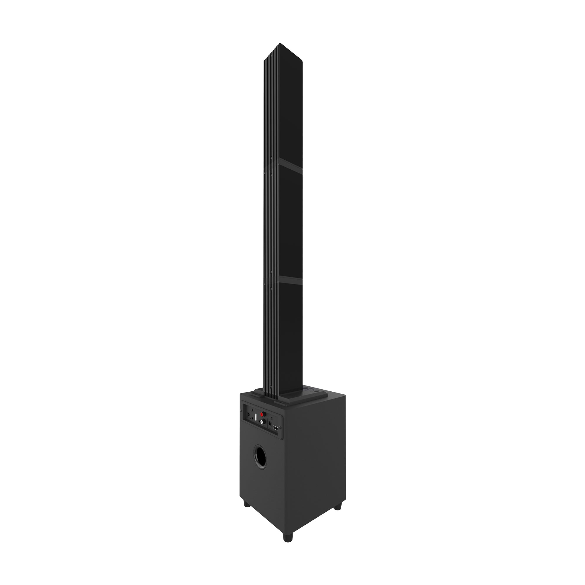 2.1 Channel Bluetooth Speaker System for Home Theater, Detachable Sound Tower with 4" Subwoofer, RGB Lights & Remote for TV, Gaming, Karaoke