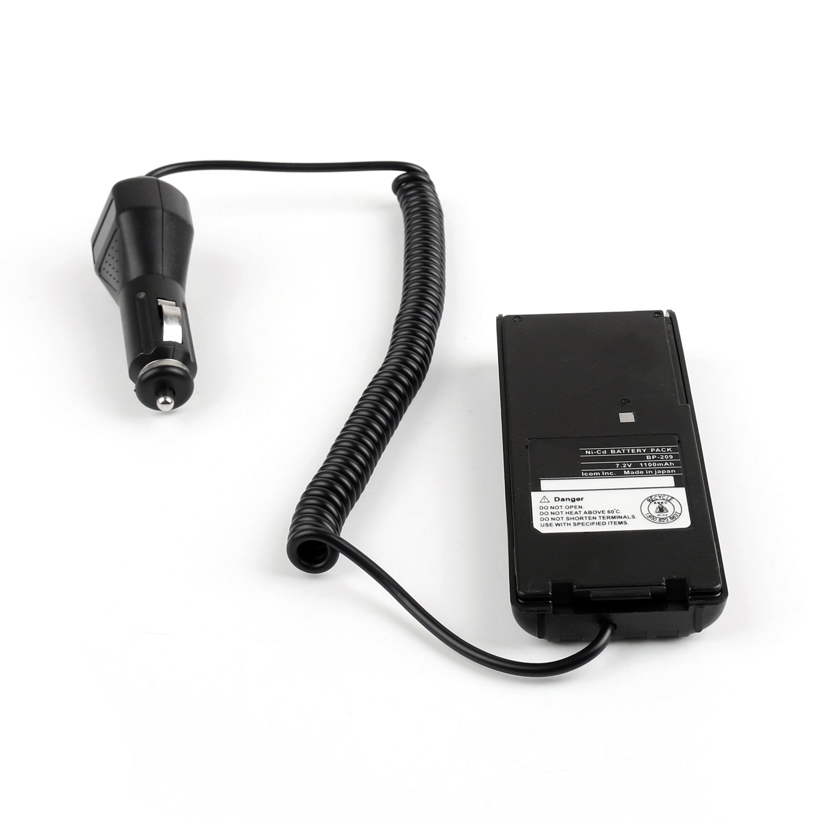 5x Car Charger Battery Eliminator Radio For ICOM IC-V8/V82/F21/F26 BP209 BP210