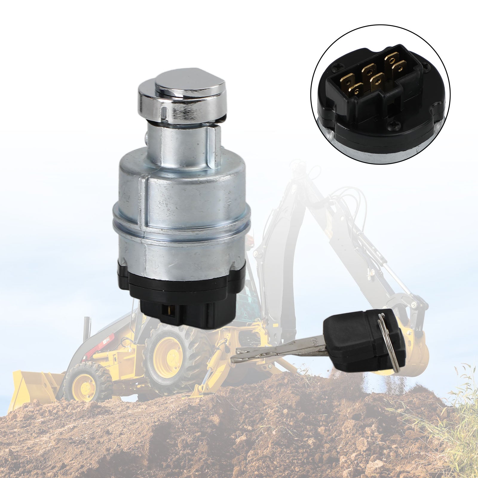 Starter Ignition Switch YN50S00026F1 YN50S00002F1 YN50S00026F3 For Kobelco UE