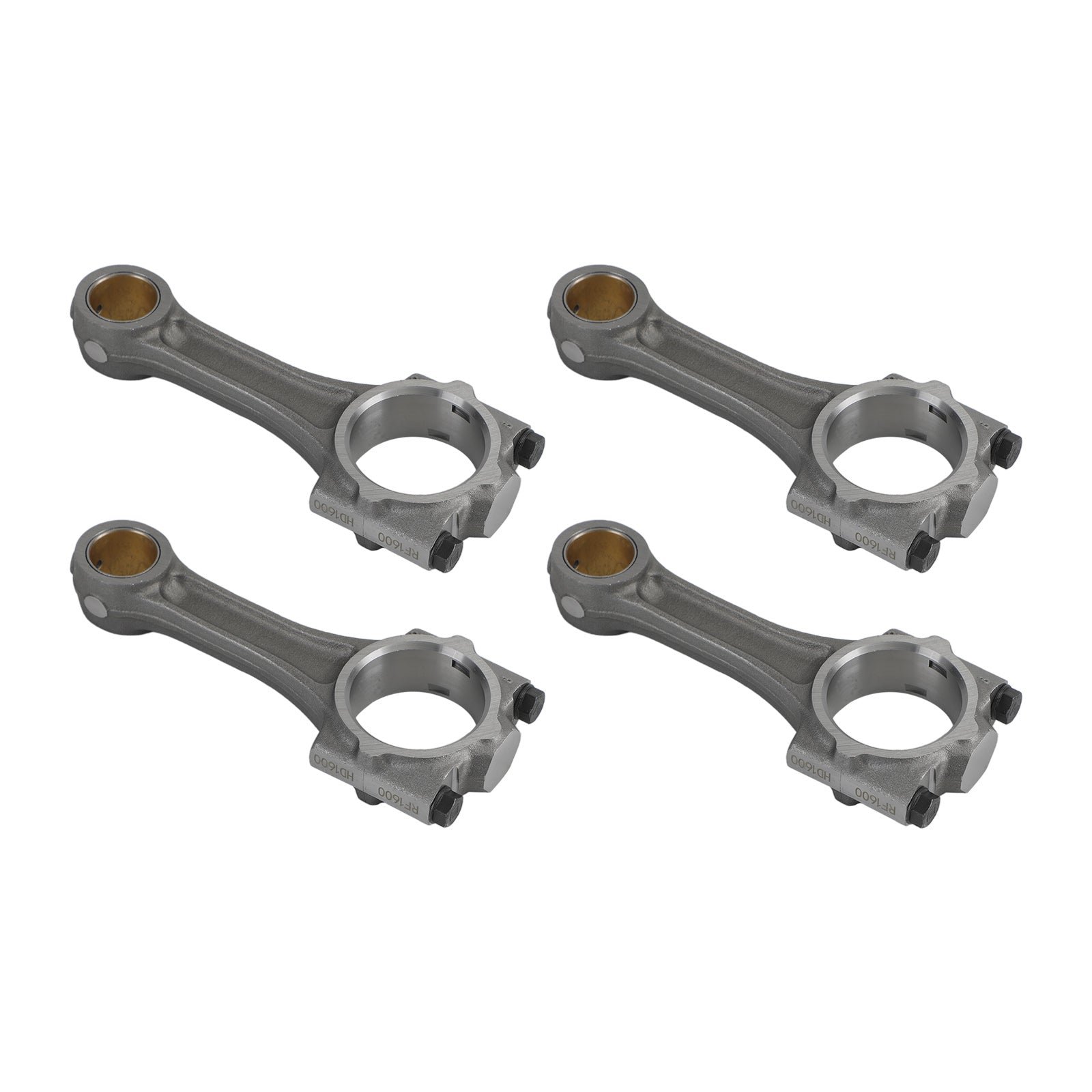 4Pcs Connecting Rod For Kubota Bobcat V2203 Tractor L3940DT Engine 17311-22010 W