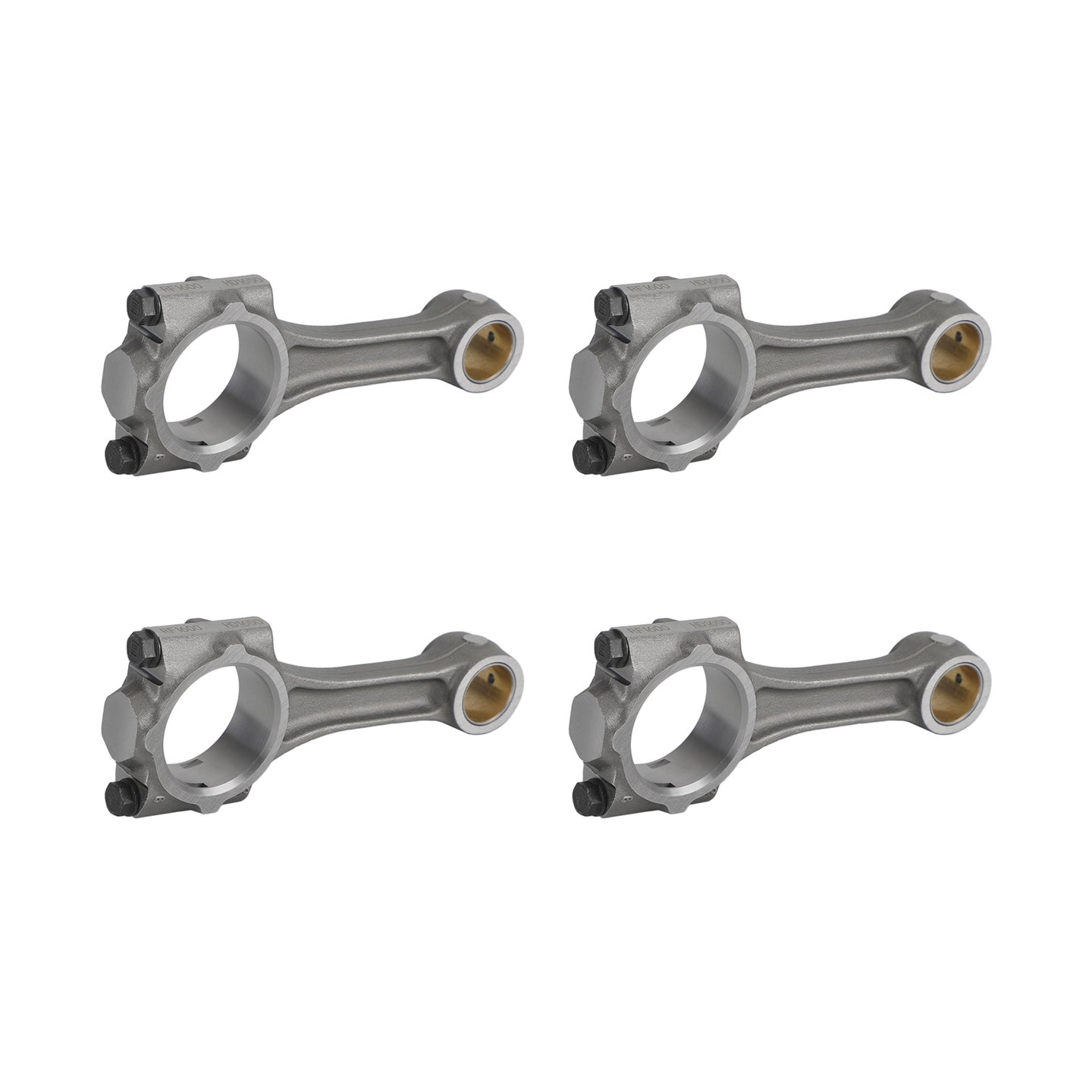 4Pcs Connecting Rod For Kubota Bobcat V2203 Tractor L3940DT Engine 17311-22010 W