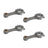 4Pcs Connecting Rod For Kubota Bobcat V2203 Tractor L3940DT Engine 17311-22010 W