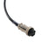 Microphone Coiled Replacement Cord Cable 4Pin For Pr550 Pr3100 Car Walkie Talkie