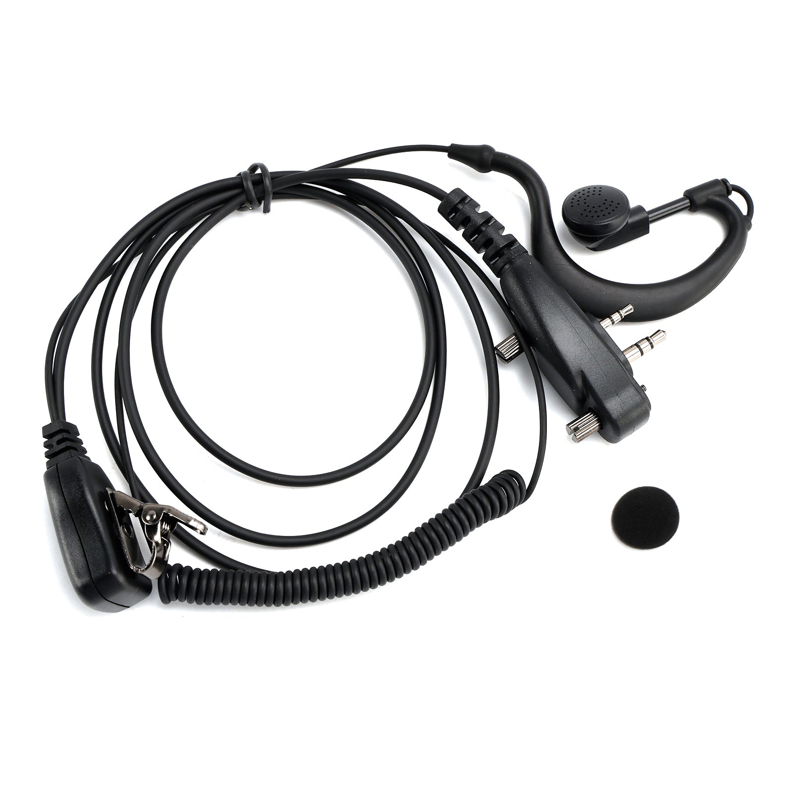 ICOM F1000-011 Curved Earhook Headset For ICOM U86 F4033 V88 U88 G88 T10 Radio