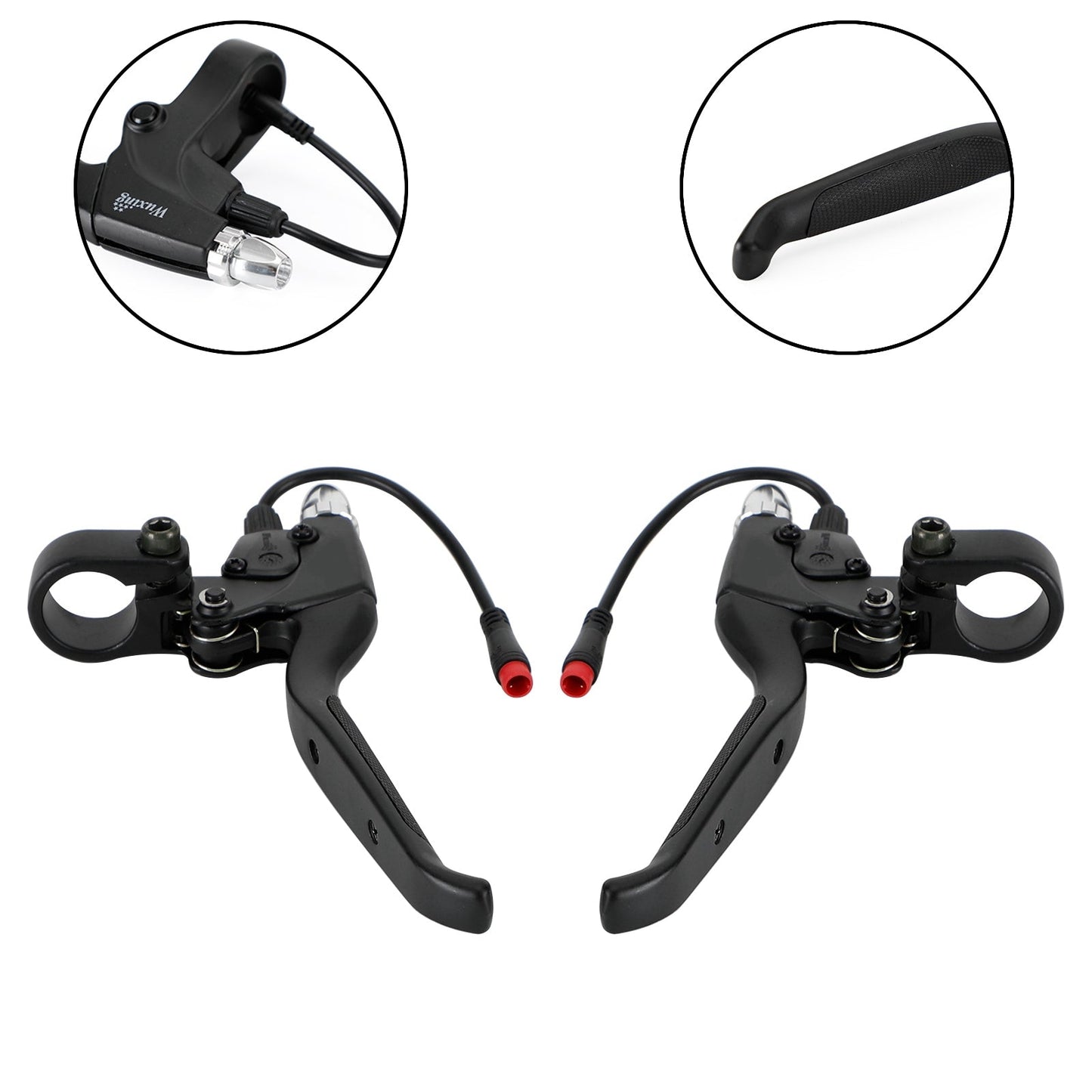 R/L Brake Lever Clutch Handles for Kugoo M4 E-Scooter