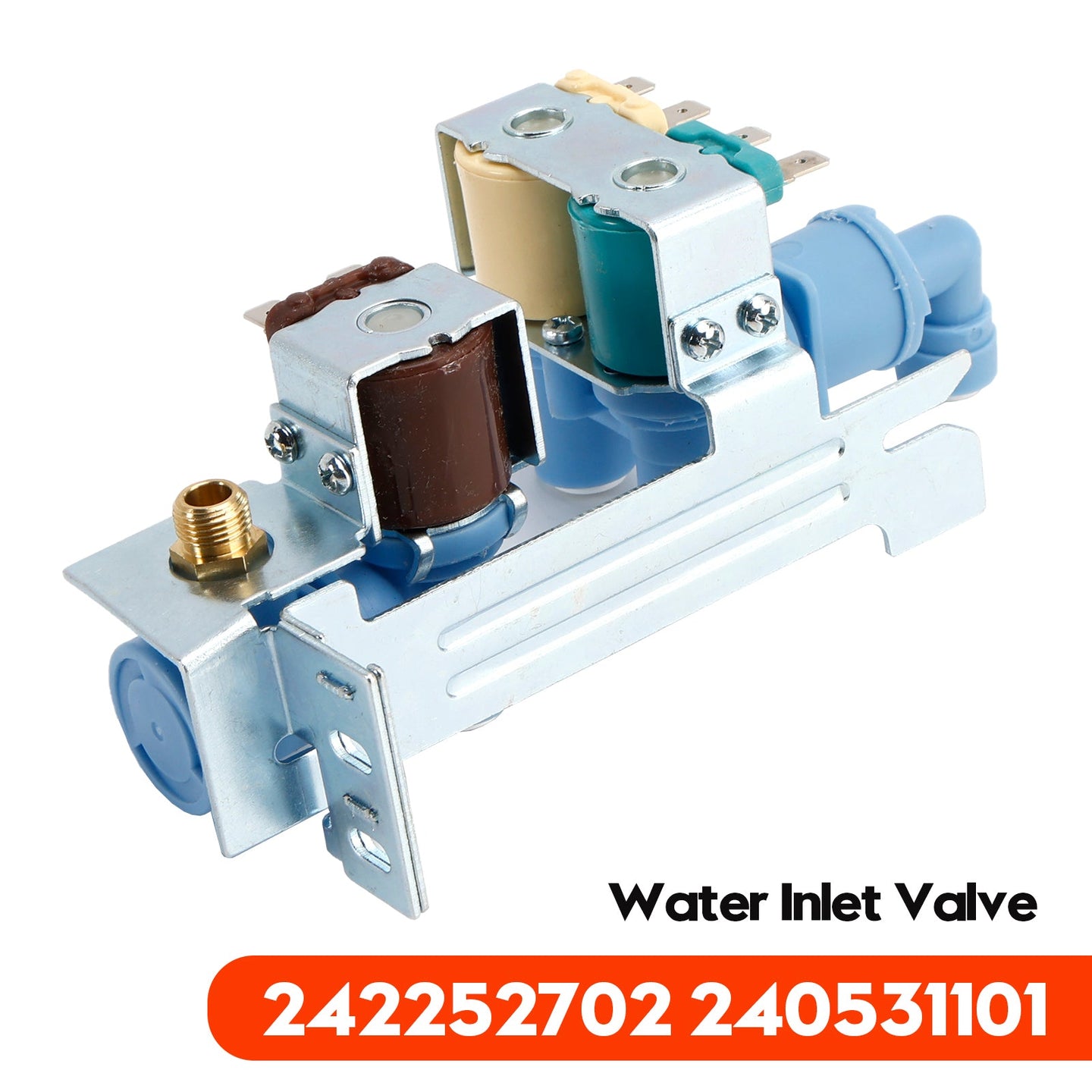 242252702 240531101 Water Inlet Valve for Kenmore for Electrolux Frigidaire