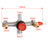 Air Compressor Pressure Control Switch Valve Manifold Regulator Gauge Fit Part