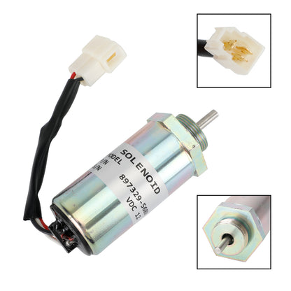 897329-5680 Fuel Shut Off Solenoid For Isuzu Engines 3LD1 3LD2 4LE1 3LB1