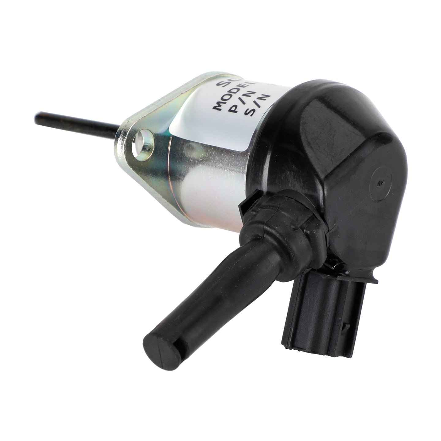 1A021-60017 Fuel Shut Off Solenoid for Kubota D1703, V2203 Engines & L3200, L3400 Tractors, 12V