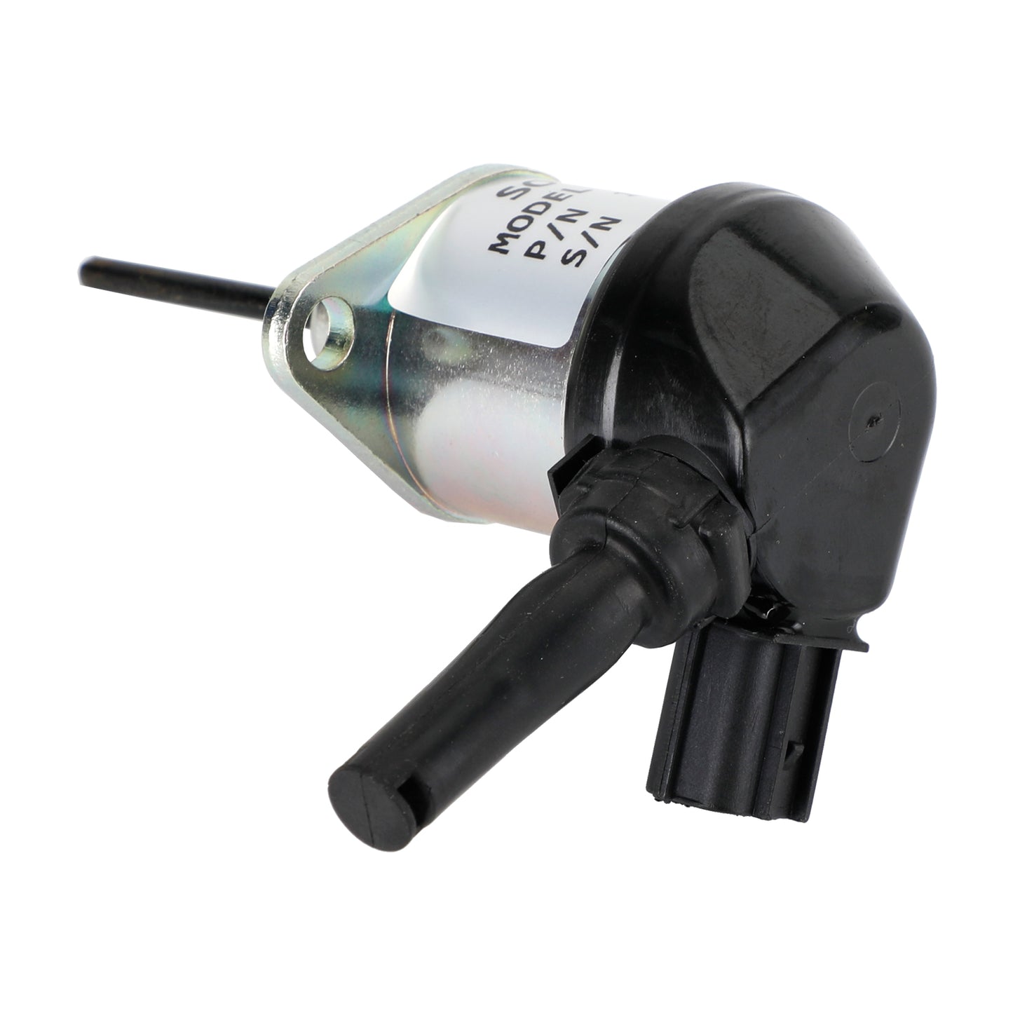 1A021-60017 Fuel Shut Off Solenoid for Kubota D1703, V2203 Engines & L3200, L3400 Tractors, 12V