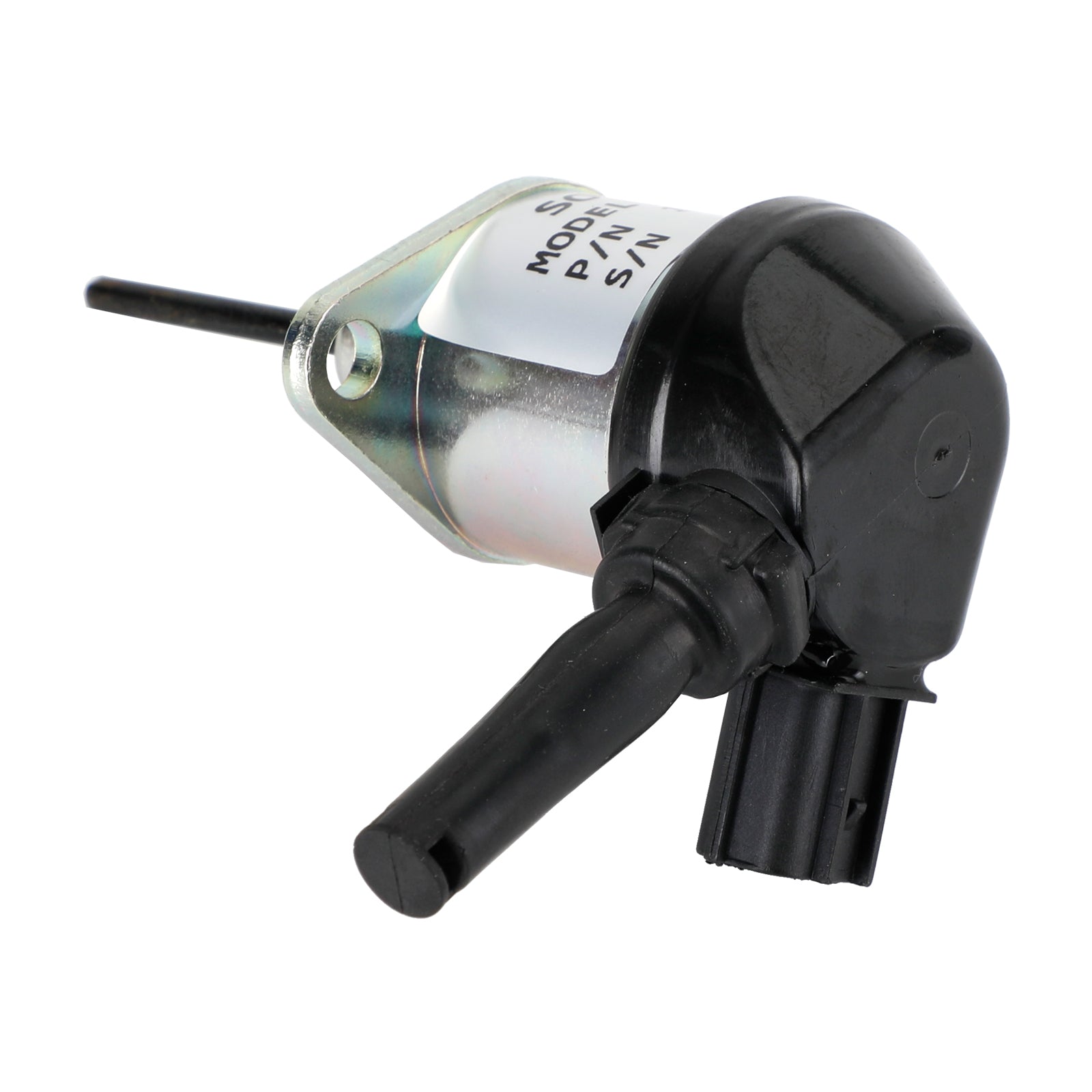 1A021-60017 Fuel Shut Off Solenoid for Kubota D1703, V2203 Engines & L3200, L3400 Tractors, 12V