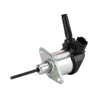 1A021-60017 Fuel Shut Off Solenoid for Kubota D1703, V2203 Engines & L3200, L3400 Tractors, 12V