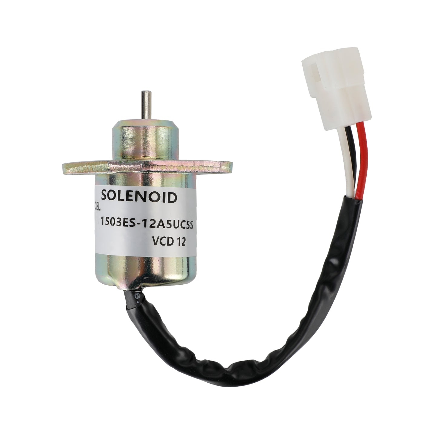 Fuel Shutoff Solenoid 1503ES-12A5UC5S SA-4569-T For Kubota Tractors B1700D