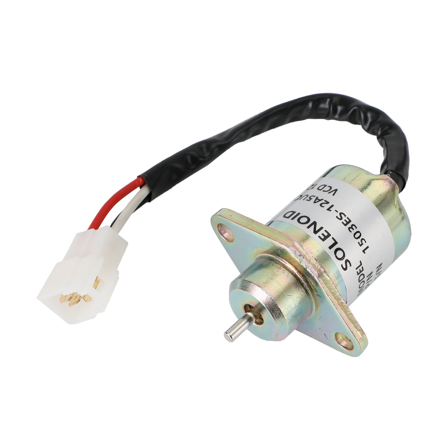 Fuel Shutoff Solenoid 1503ES-12A5UC5S SA-4569-T For Kubota Tractors B1700D