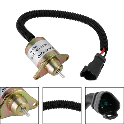 Fuel Shutoff Solenoid 1503ES-12S5SUC11S SA-4564 SA-4817 SA-4920 For Yanmar