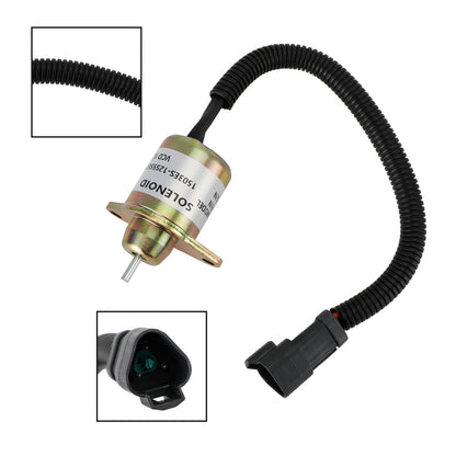 Fuel Shutoff Solenoid 1503ES-12S5SUC11S SA-4564 SA-4817 SA-4920 For Yanmar