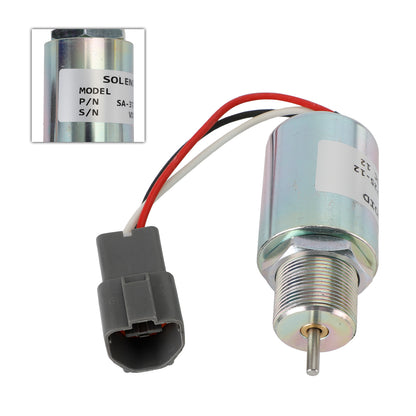 Mitsubishi L3E S3L S4L SA-3725 30A87-20400 Fuel Shut Off Solenoid 12V