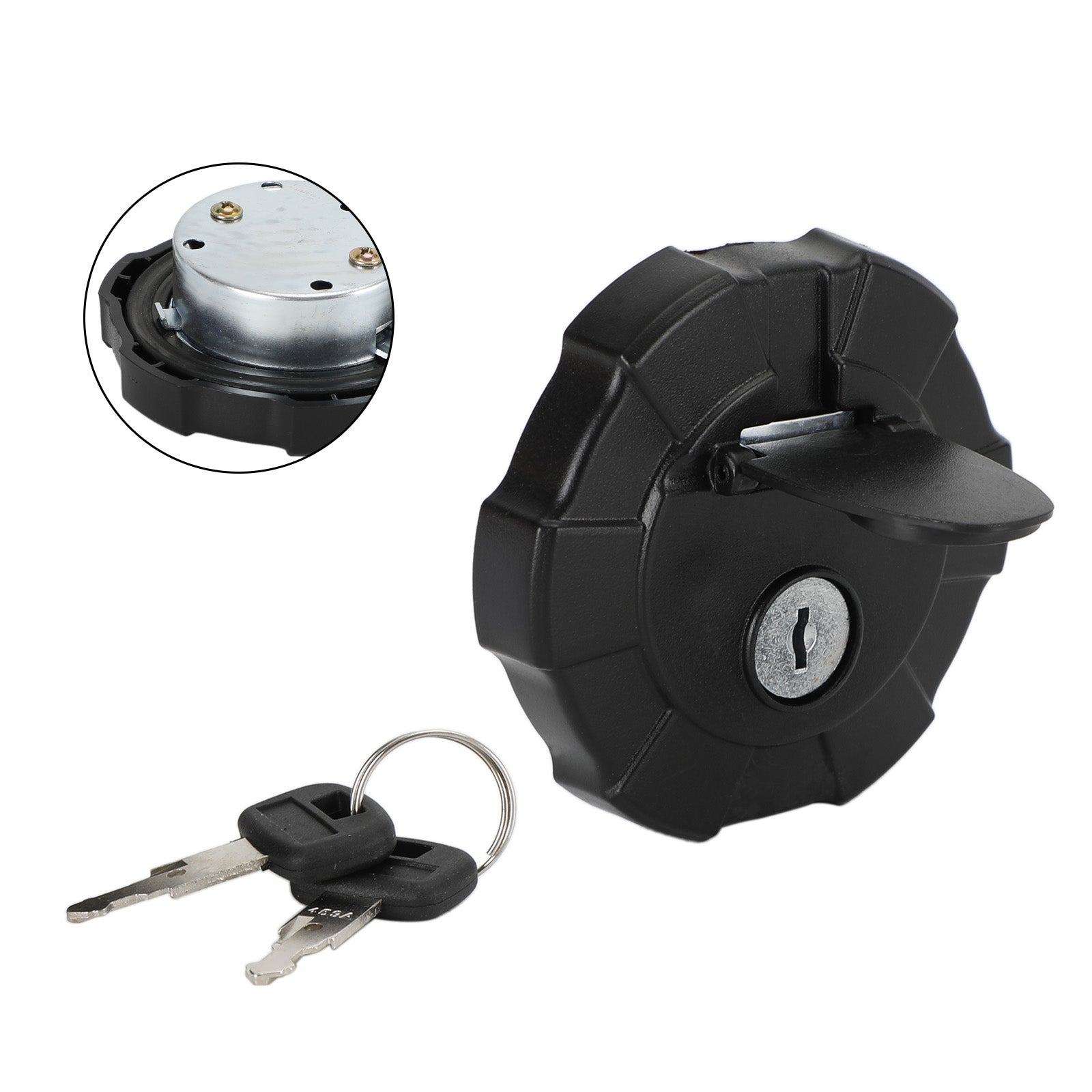RD411-51122 Fuel Tank Cap W/Key For Kubota Excavator SVL75-2 KX91-3S U35-S2