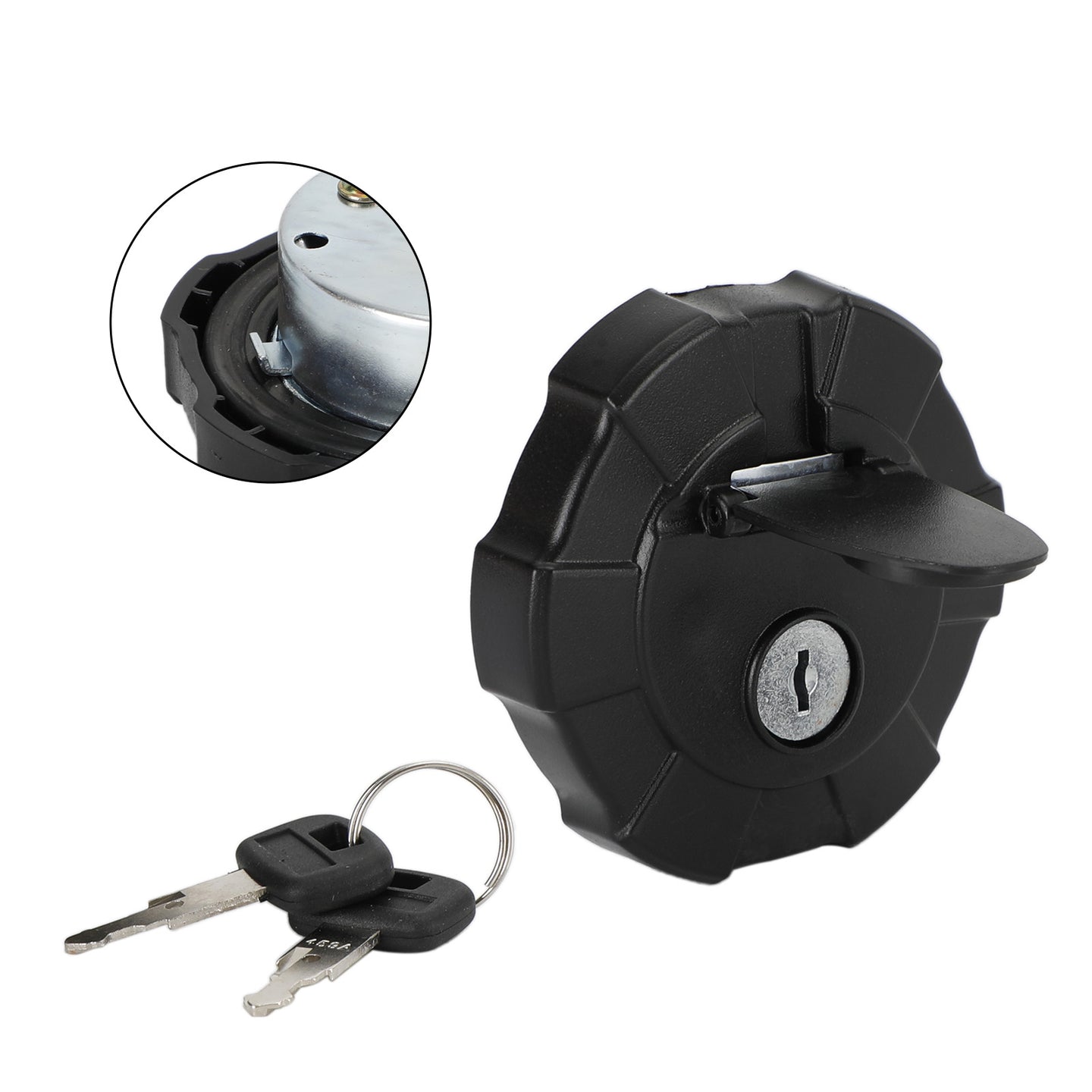 RD411-51122 Fuel Tank Cap W/Key For Kubota Excavator SVL75-2 KX91-3S U35-S2