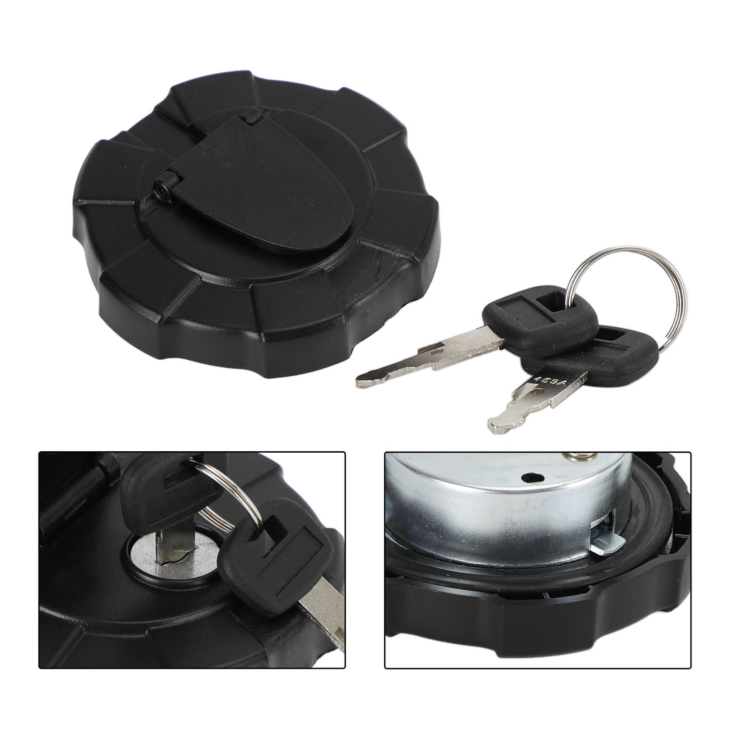 RD411-51122 Fuel Tank Cap W/Key For Kubota Excavator SVL75-2 KX91-3S U35-S2