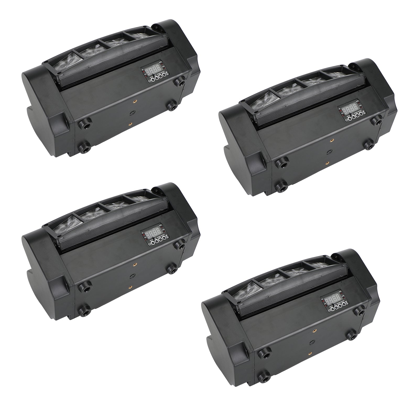 4Pcs 80W 8LED RGBW Spider Moving Head Stage Lighting Beam DMX Party DJ Lighting (Copy)